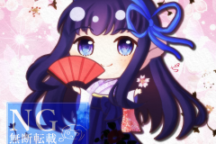 桜と風境雪子透かし