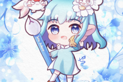 蒼風せつちびキャラVerプロフ絵