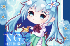 まと-春の散歩透かし