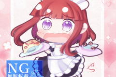 ドジっ子メイドろら透かし