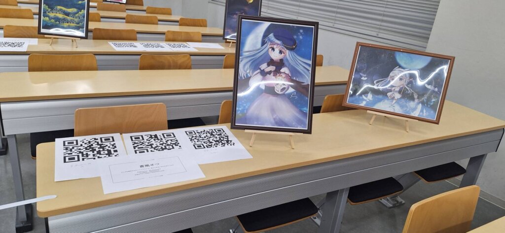 蒼風せつ様展示風景